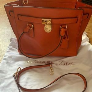 Orange Michael Kors Bag